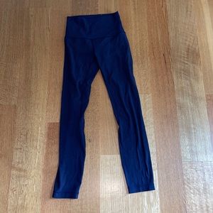 Navy Lululemon align leggings